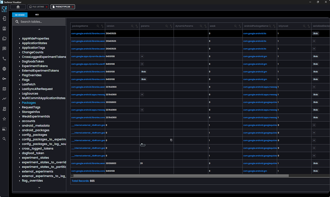 SQLite Explorer